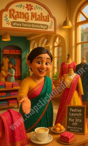 Dress Get your custom AI Reel for just ₹1499 – best for local business ads!